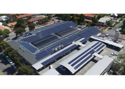 Large roof spaces call for solar power...